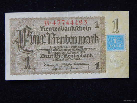 ГДР1 марка 1948 г