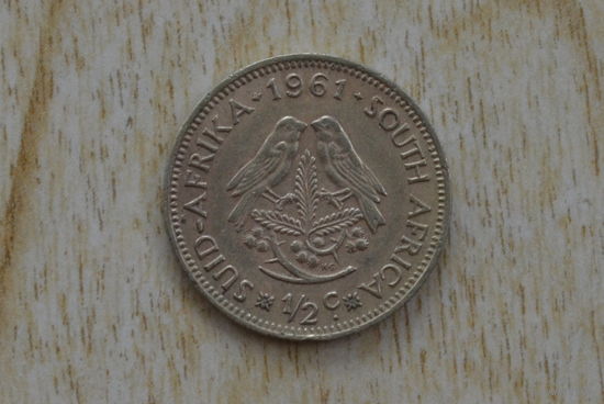 ЮАР 1/2 цента 1961