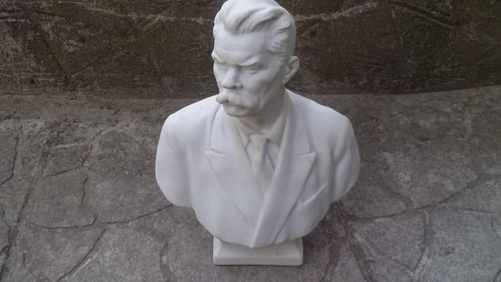 Бюст "М. Горький" ЛФЗ Бисквит