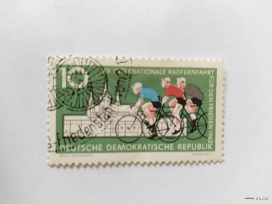 ГДР  1962 велоспорт