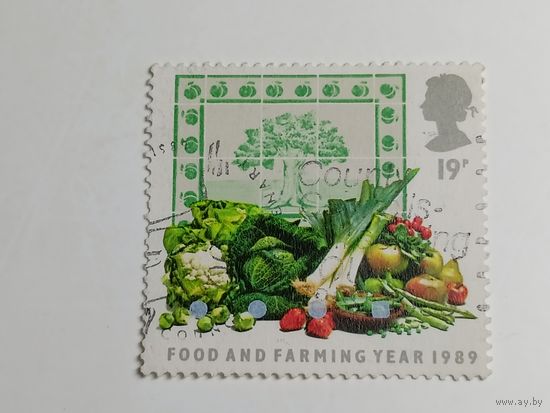 Великобритания 1989. Год еды и сельского хозяйства