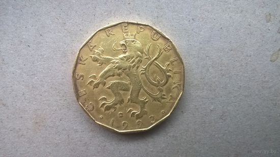 Чехия 20 крон, 1993г. (а-9)