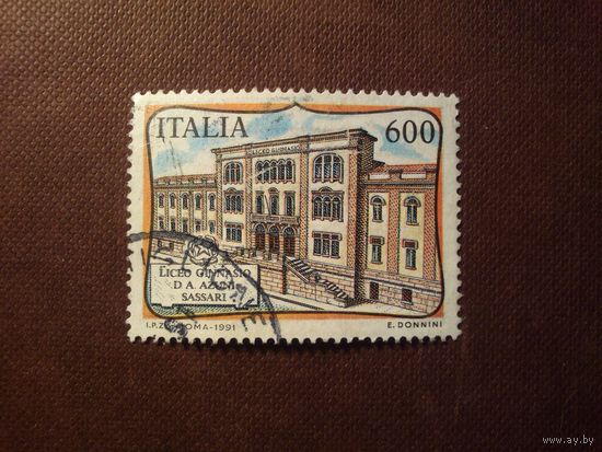 Италия 1991 г.Школы и университеты - Сассари./47а/