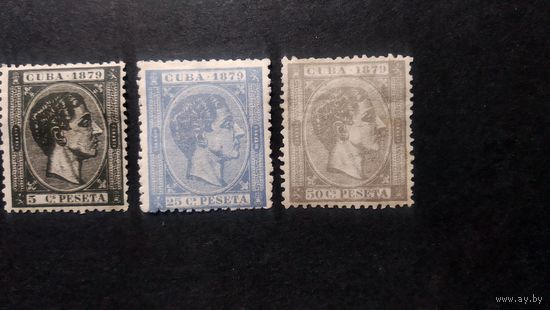 КУБА \н33\ 1879 король