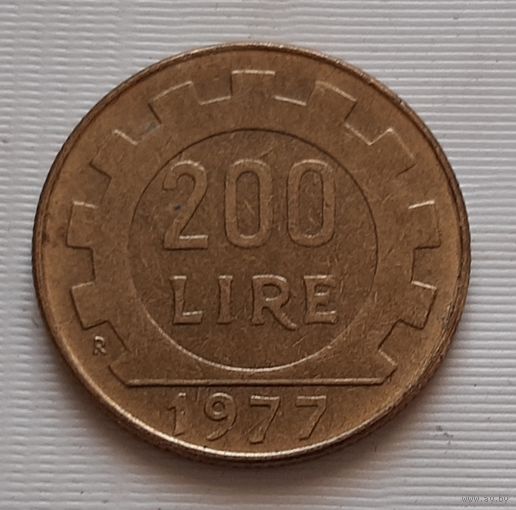 200 лир 1977 г. Италия