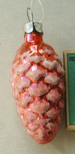 Ёлочная игрушка. Шишка. Ш-70.