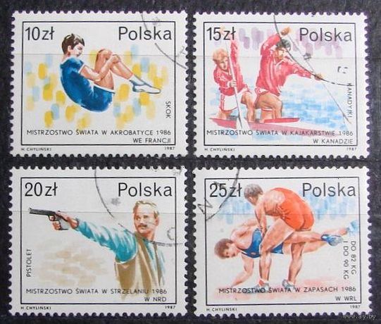 ПОЛЬША СПОРТ 1987 ГАШ  3 м