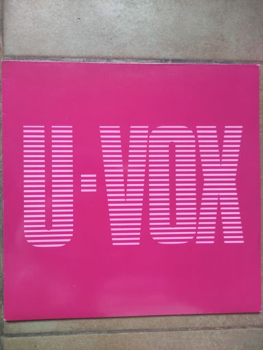 ULTRAVOX - U-Vox 86 Chrysalis Germany EX+/EX