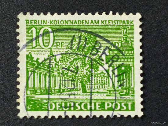 Германия 1949. Немецкие здания. Колоннада в Кляйстпарке, Шёнеберг