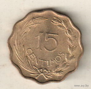 Парагвай 15 сентимо 1953