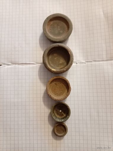 Гирьки старинные