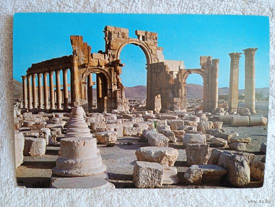 Сирия, пальмира. Триумфальная арка, 2 век н.э.