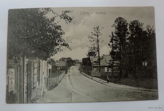 Открытка города "Лида" 1916 г. 1- мировая война.