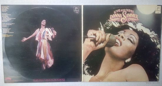 DONNA SUMMER - Live and More (YUGOSLAVIA винил 2LP 1977)