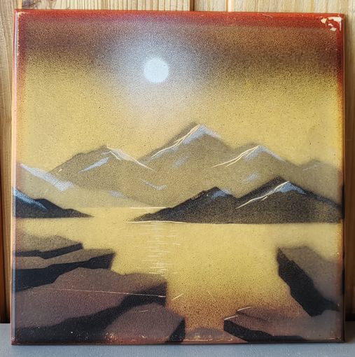 Плитка декоративная, пластиковая, СССР