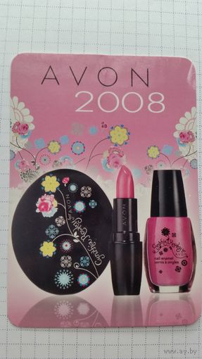 Календарик. Avon.2008 год