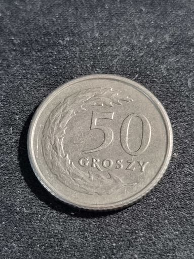 Польша 50 грошей 1991