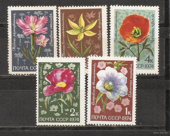 ФФ1 СССР 1974 Цветы