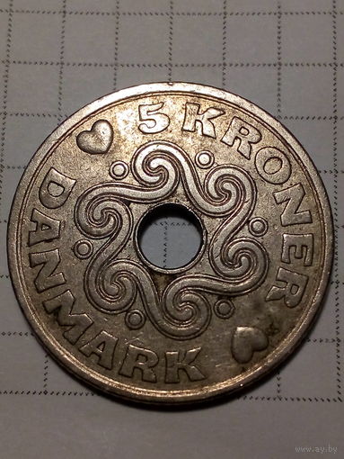 5 крон Дания 1999 год
