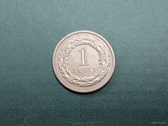 1 злотый Польша.