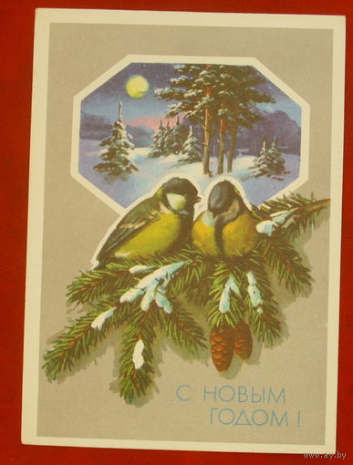 С новым годом! Чистая. 1990 года. Куртенко. 590.