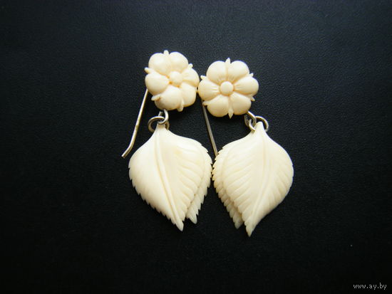 Серьги из СССР. БАКЕЛИТ.
