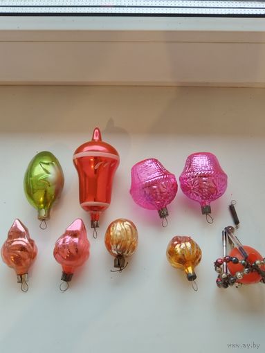 Ёлочные игрушки 9 шт.