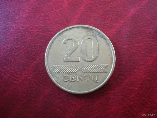 20 центов 2008 Литва