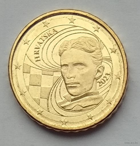 Хорватия 10 евроцентов 2023 г.