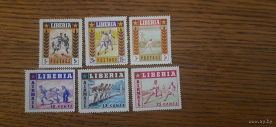 Либерия. Спорт. 1955г. чистая