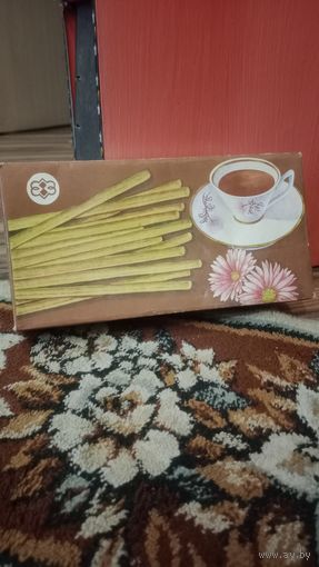 Коробка картонная коллекционная "Лукомские палочки" СССР