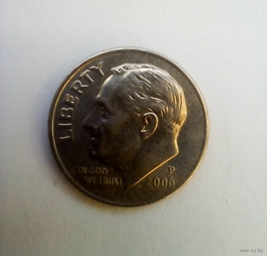1 дайм 2006Р США