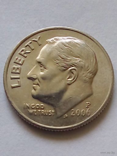 1 дайм 2006Р США