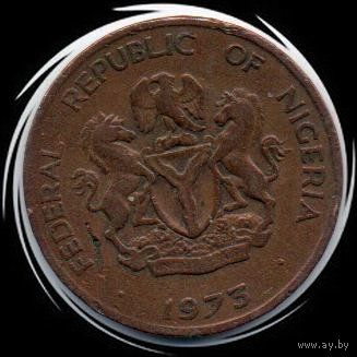 Нигерия. 1 кобо 1973