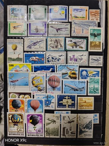 Лот марок Авиации 1