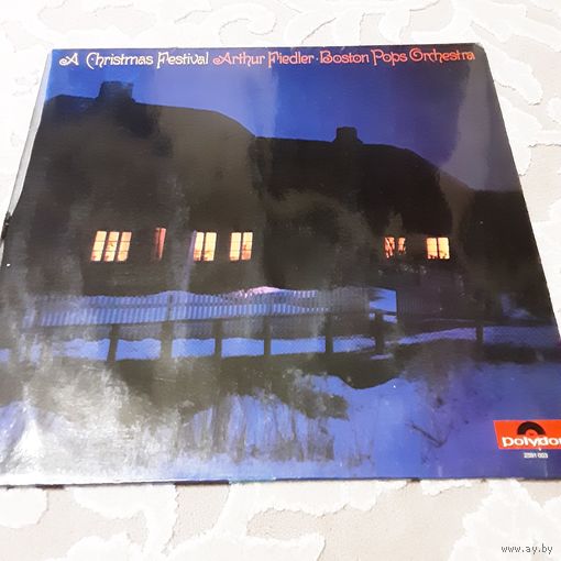 ARTHUR FIEDLER/BOSTON POPS ORCHESTRA-  1970 - A CHRISTMAS FESTIVAL (GERMANY) LP