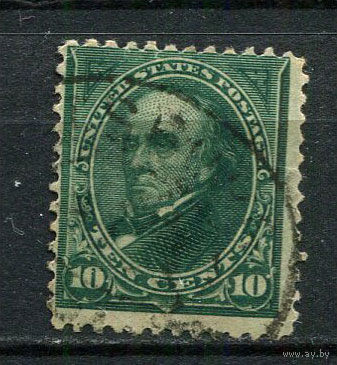США - 1894/1895 - Дэниел Уэбстер 10C - [Mi.96] - 1 марка. Гашеная.  (Лот 11Di)