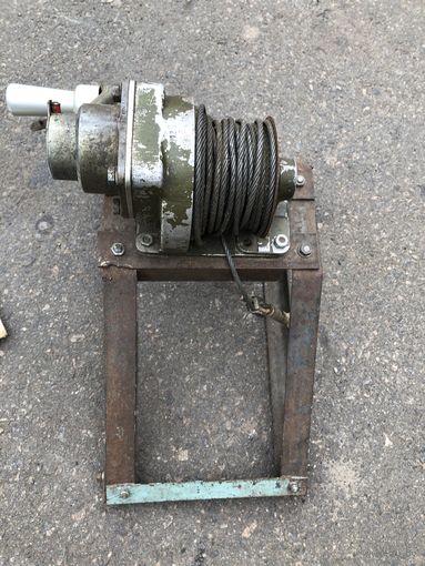 Лебедка алюминиевая лодочная