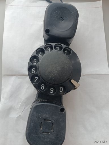 Трубка тестовая с дисковым номеронабирателем (СССР)