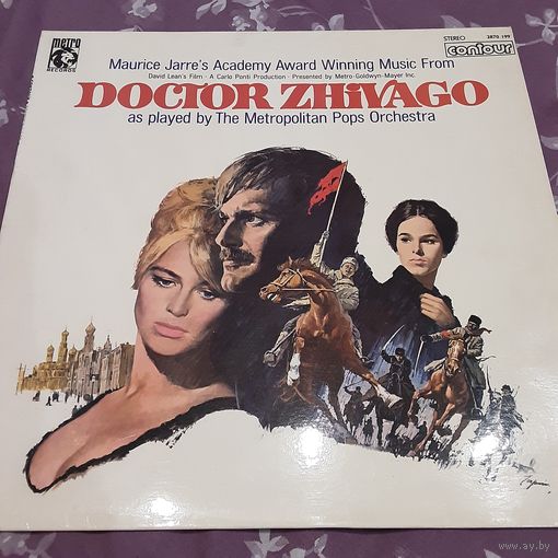 MAURICE JARRE, THE METROPOLITAN POPS OPERA - 1966 - DOCTOR SCHIWAGO - THE ORIGINAL SOUNDTRACK ALBUM (UK) LP