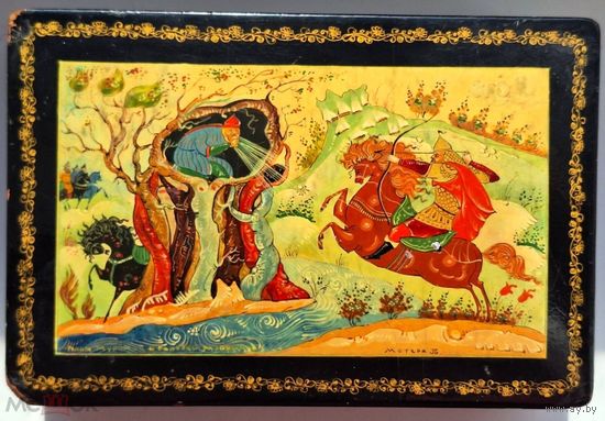 Шкатулка, Мстёра, "Илья Муромец и Соловей Разбойник".