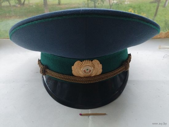 Фуражка таможенника РБ. инд. пошив. размер 57.