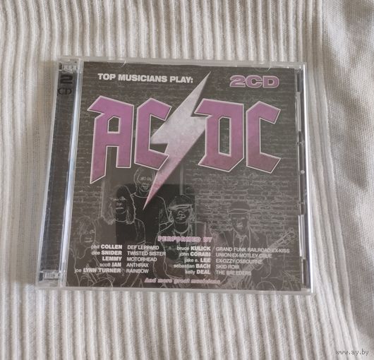 2 CD Top Musicians play AC/DC (Def Leppard, Motorhead, Skid Row, Holland)