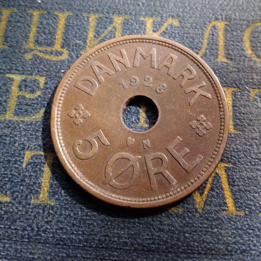 5 эре 1928 Дания #01
