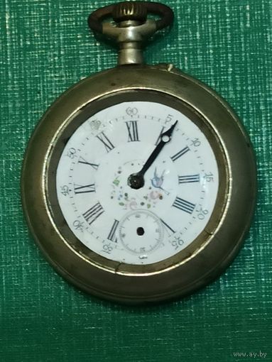 Винтажные, швейцарские,  механические часы   Remontoir (?)  .