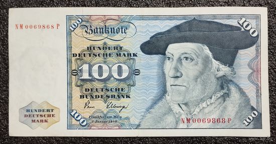 100 марок ФРГ 1980 г.