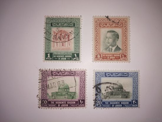 Иордания 1954-55.  Король Хусейн