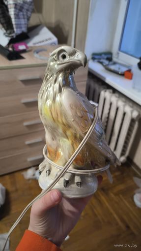Светильник сокол/орёл фарфор СССР, ГДР