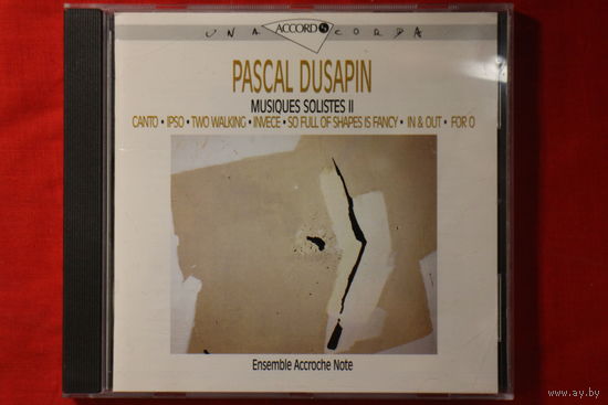 Pascal Dusapin - Musiques Solistes ll (CD)