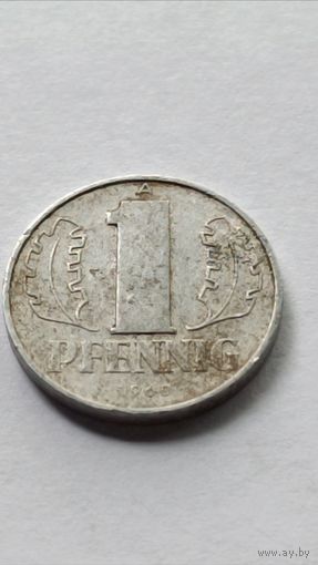 Германия. 1 пфенниг 1960 года.